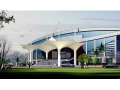 優質膜結構工程施工 彰顯理性的柔美建筑力量